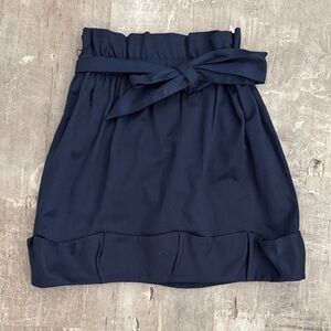 BCBGeneration Navy high waisted Skirt